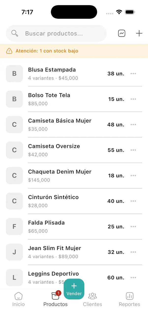 Auge App - Inventario y Ventas